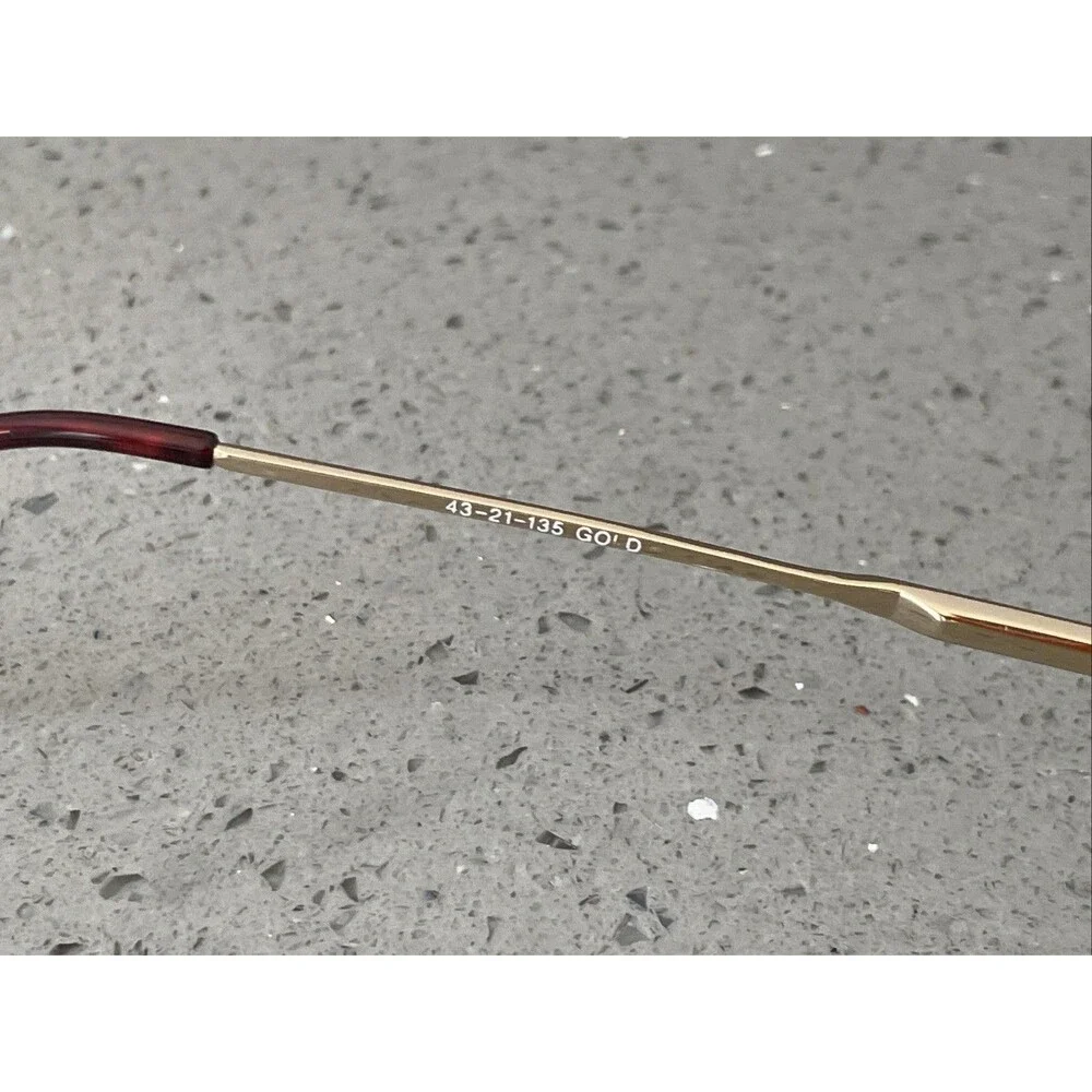 Boulevard Boutique Smart Street Eyeglasses Frames ONLY B4536 43-21-135 Gold